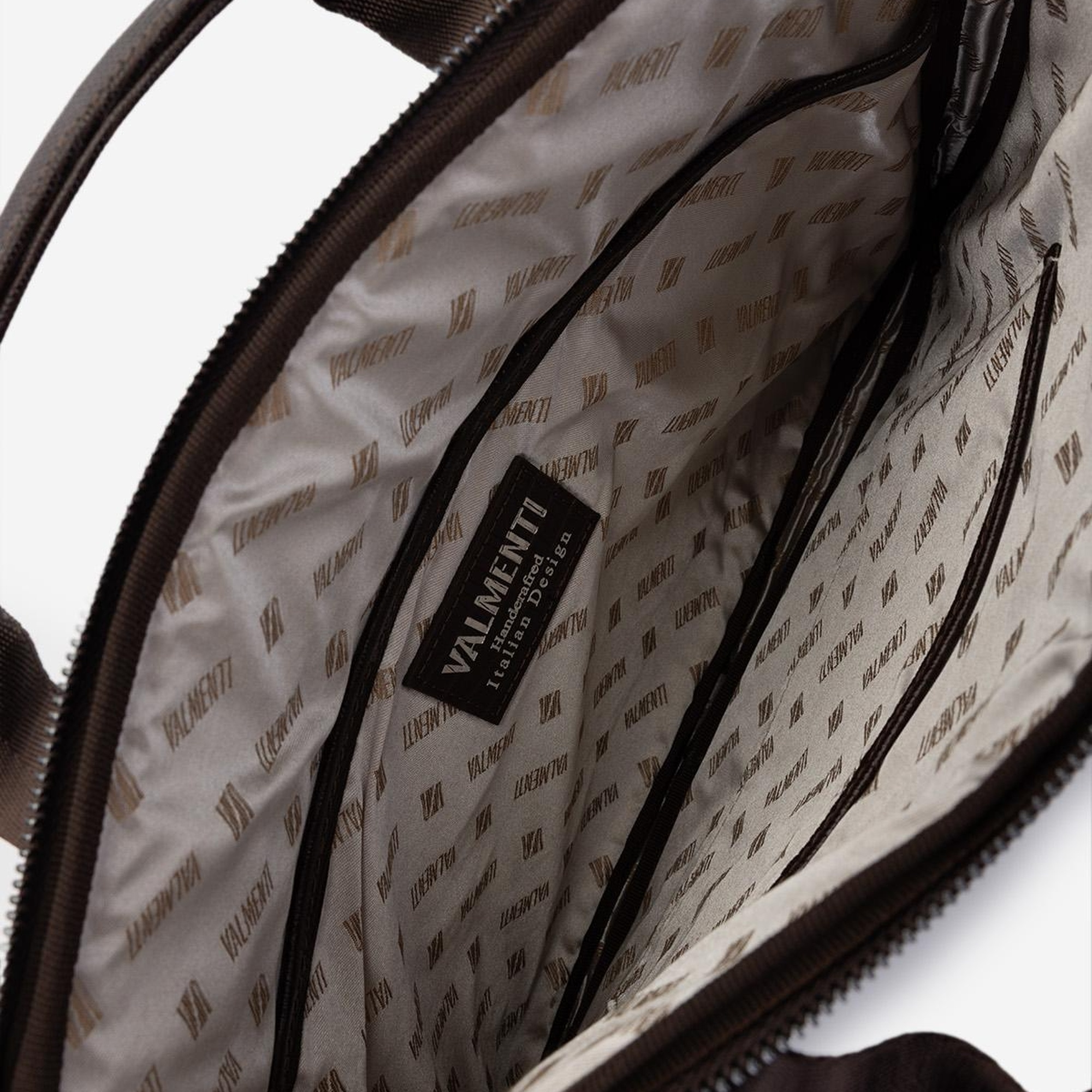 Valmenti Erkek Hakiki Deri Kahverengi Lazer Evrak Çantası