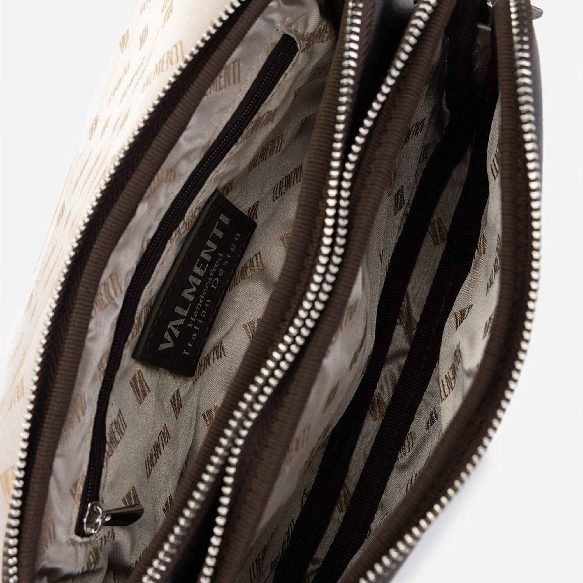 Valmenti Erkek Hakiki Deri Kahverengi El Çantası