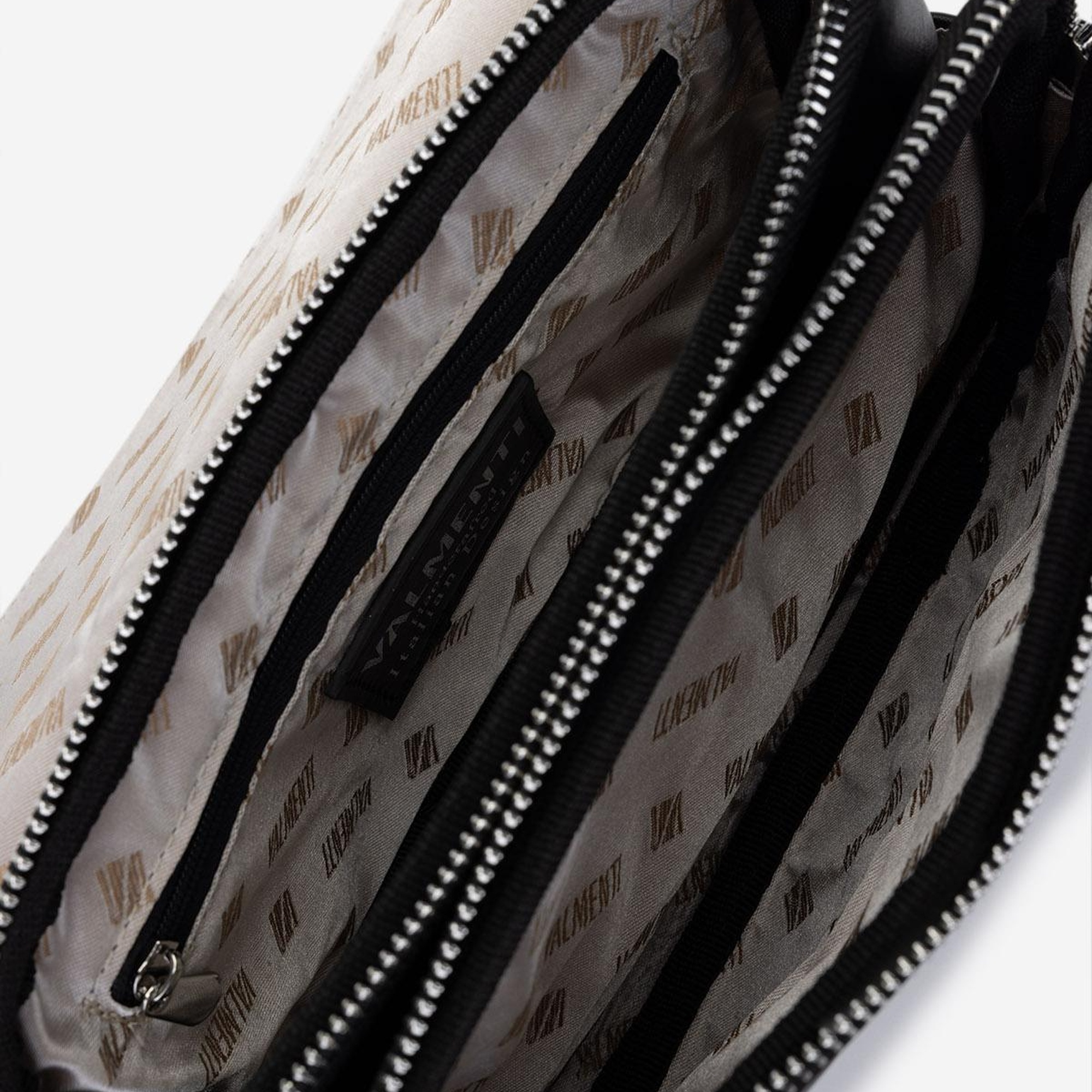 Valmenti Erkek Hakiki Deri Siyah Deri El Çantası