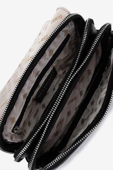  Valmenti Erkek Hakiki Deri Siyah Deri El Çantası