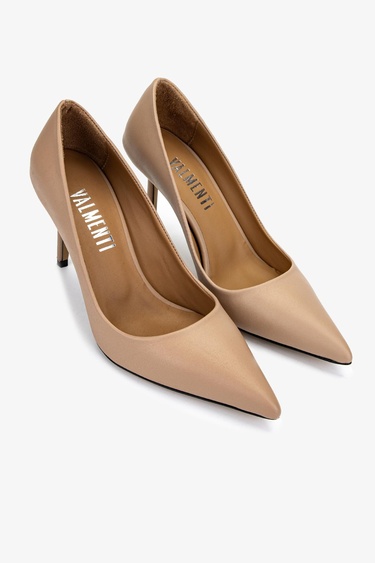  Valmenti Kadın . Vizon Topuklu Ayakkabı