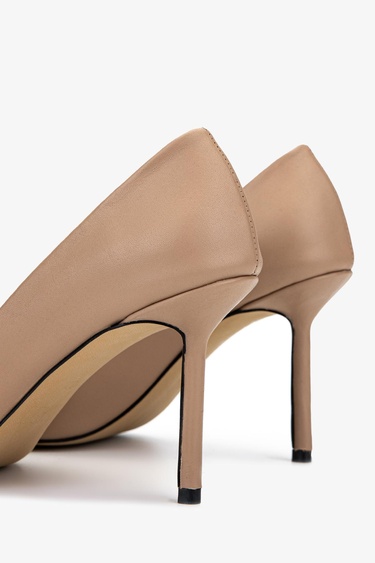  Valmenti Kadın . Vizon Topuklu Ayakkabı