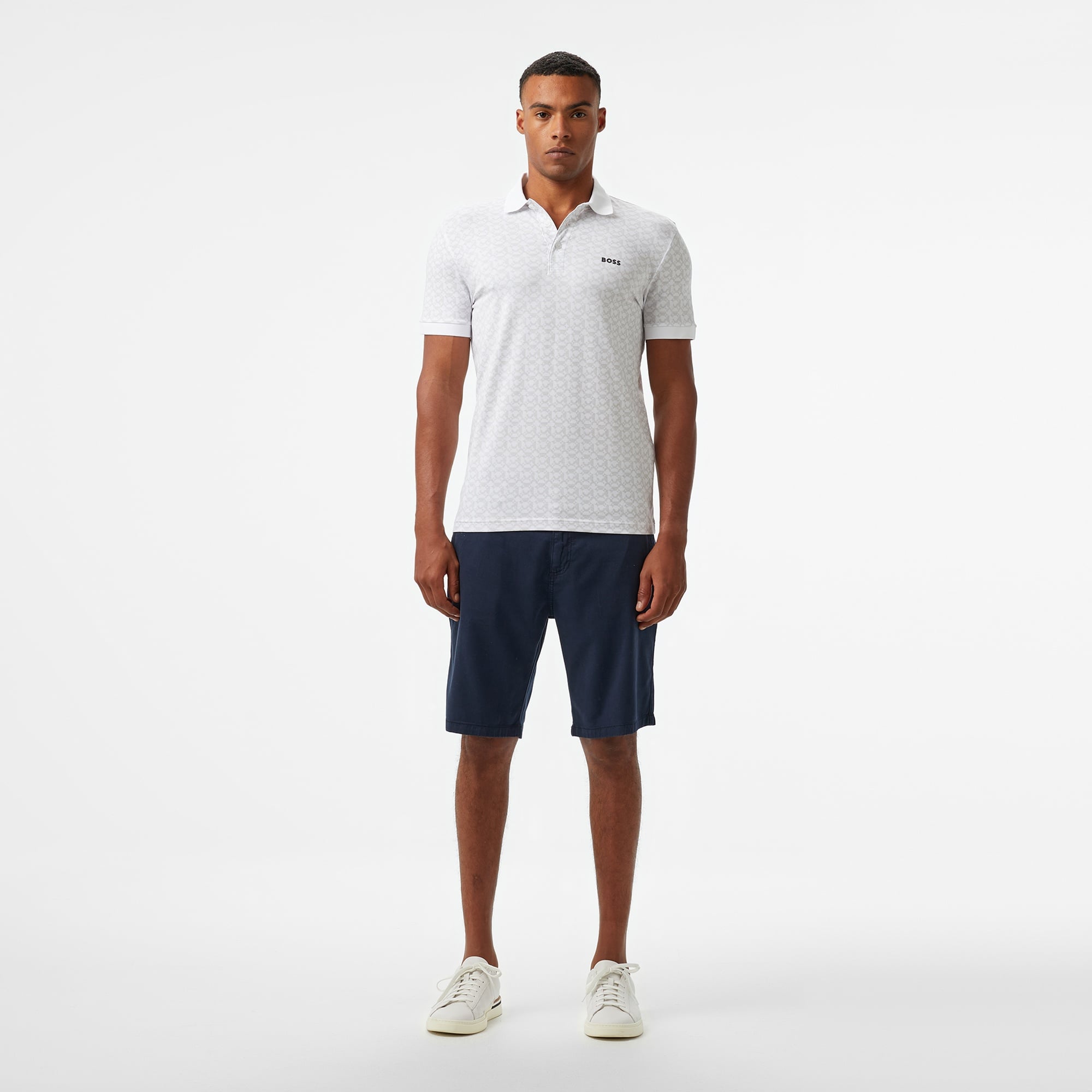 Boss Paddy Erkek Beyaz Polo