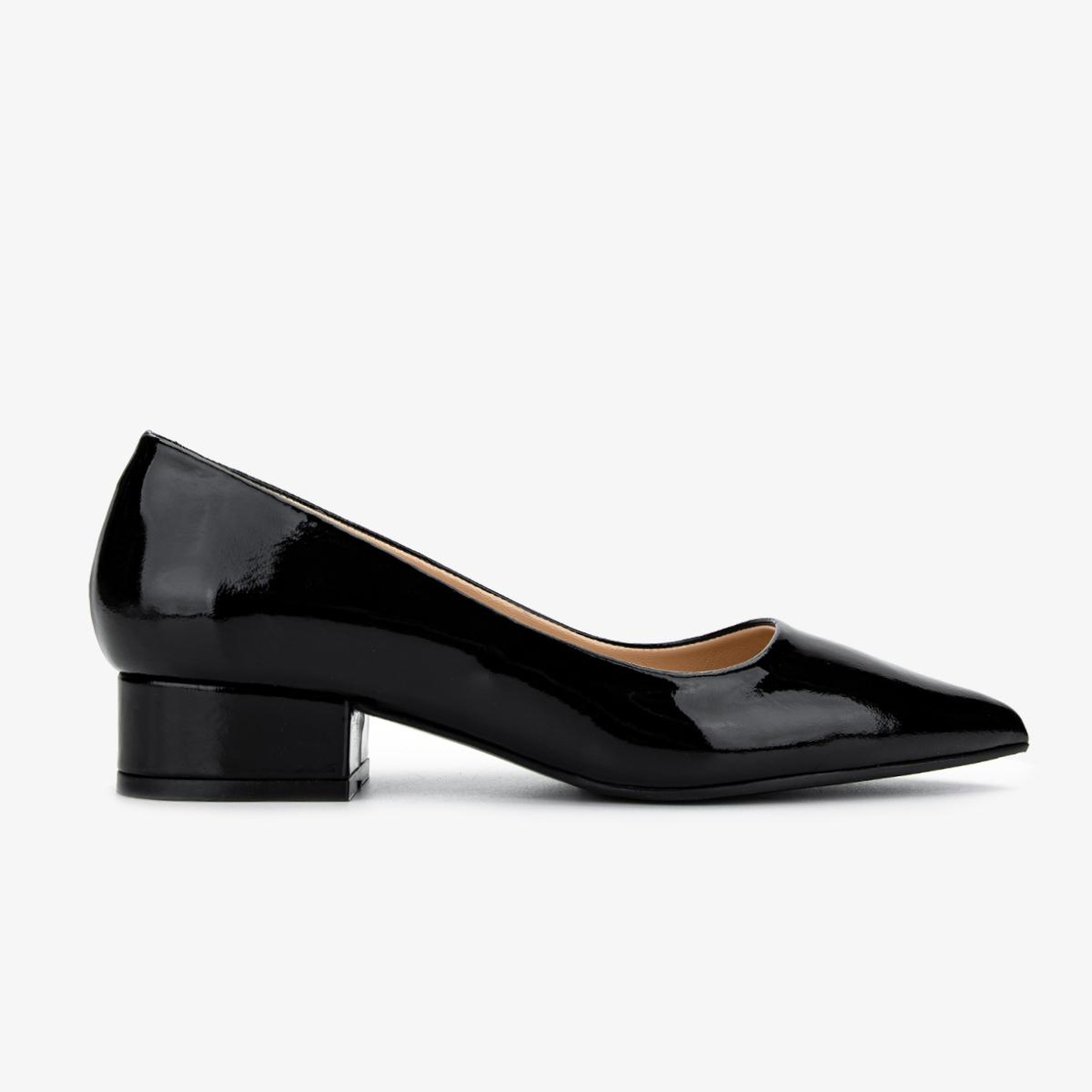 Valmenti Kadın Hakiki Deri Siyah Topuklu Ayakkabı