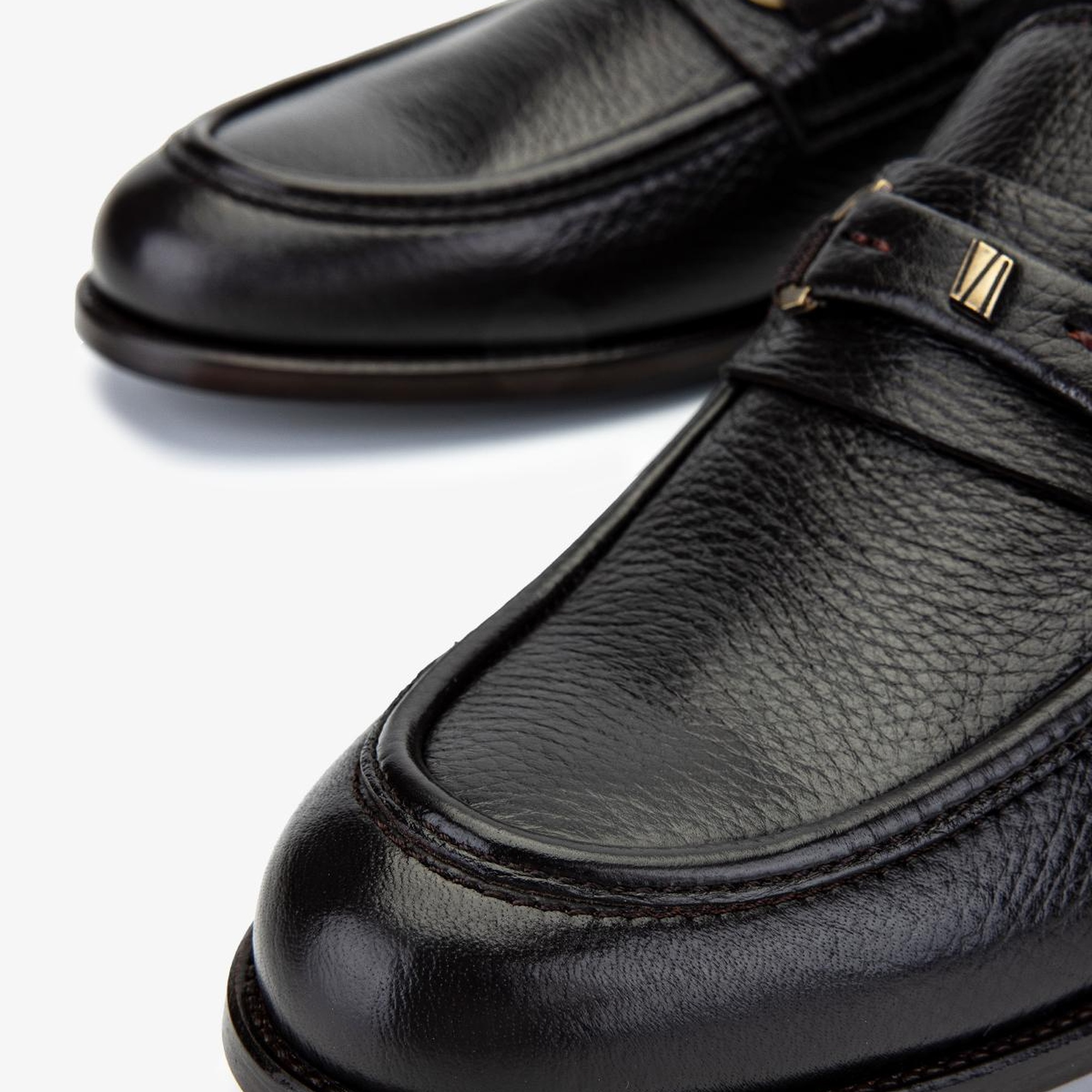 Valmenti Erkek Hakiki Deri Kahverengi Loafer Ayakkabı