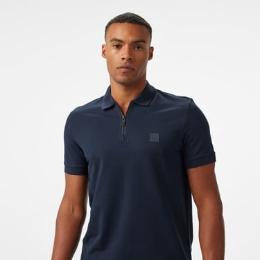  Boss Passerzip Erkek Koyu Mavi Polo