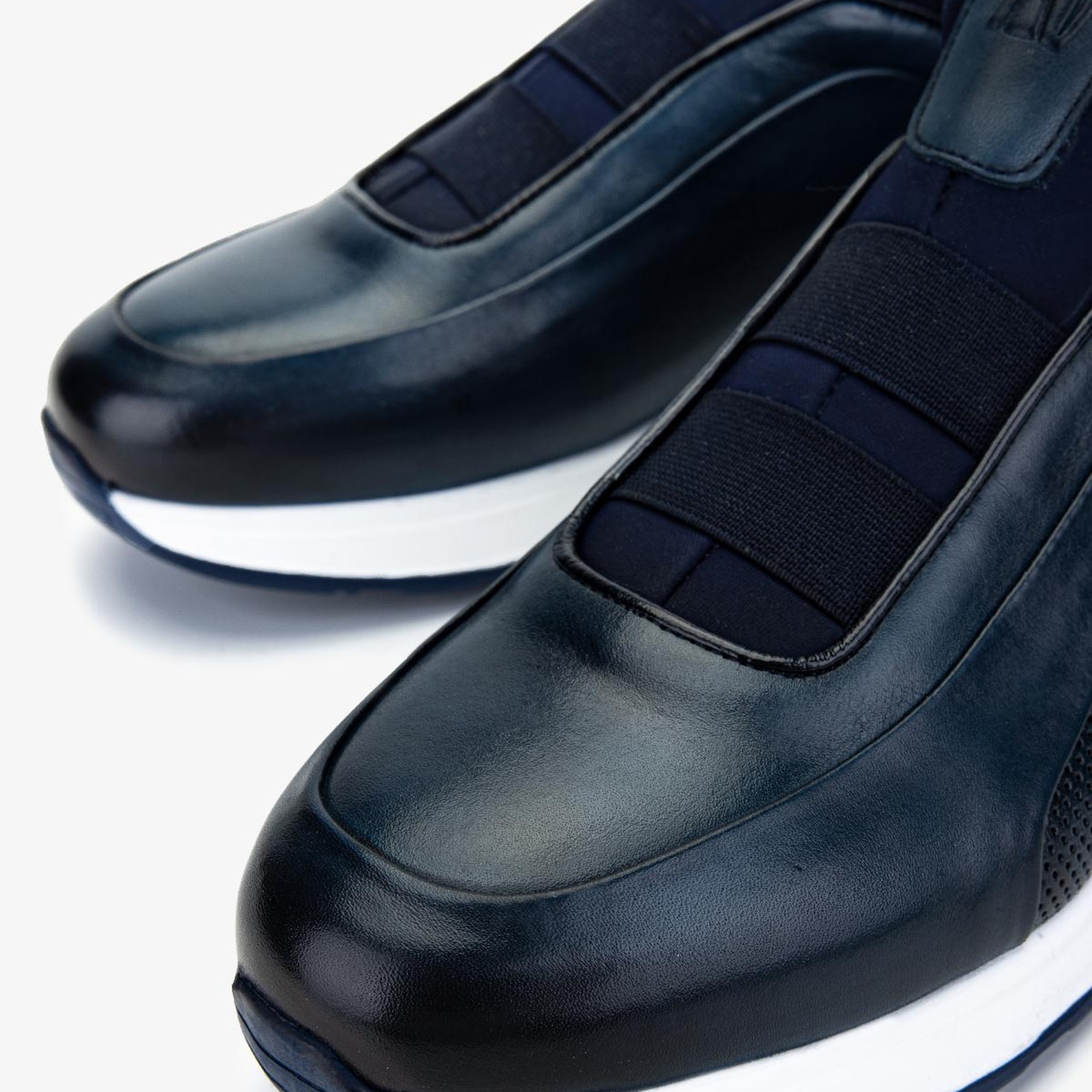 Valmenti Erkek Hakiki Deri Lacivert Sneakers & Spor Ayakkabı