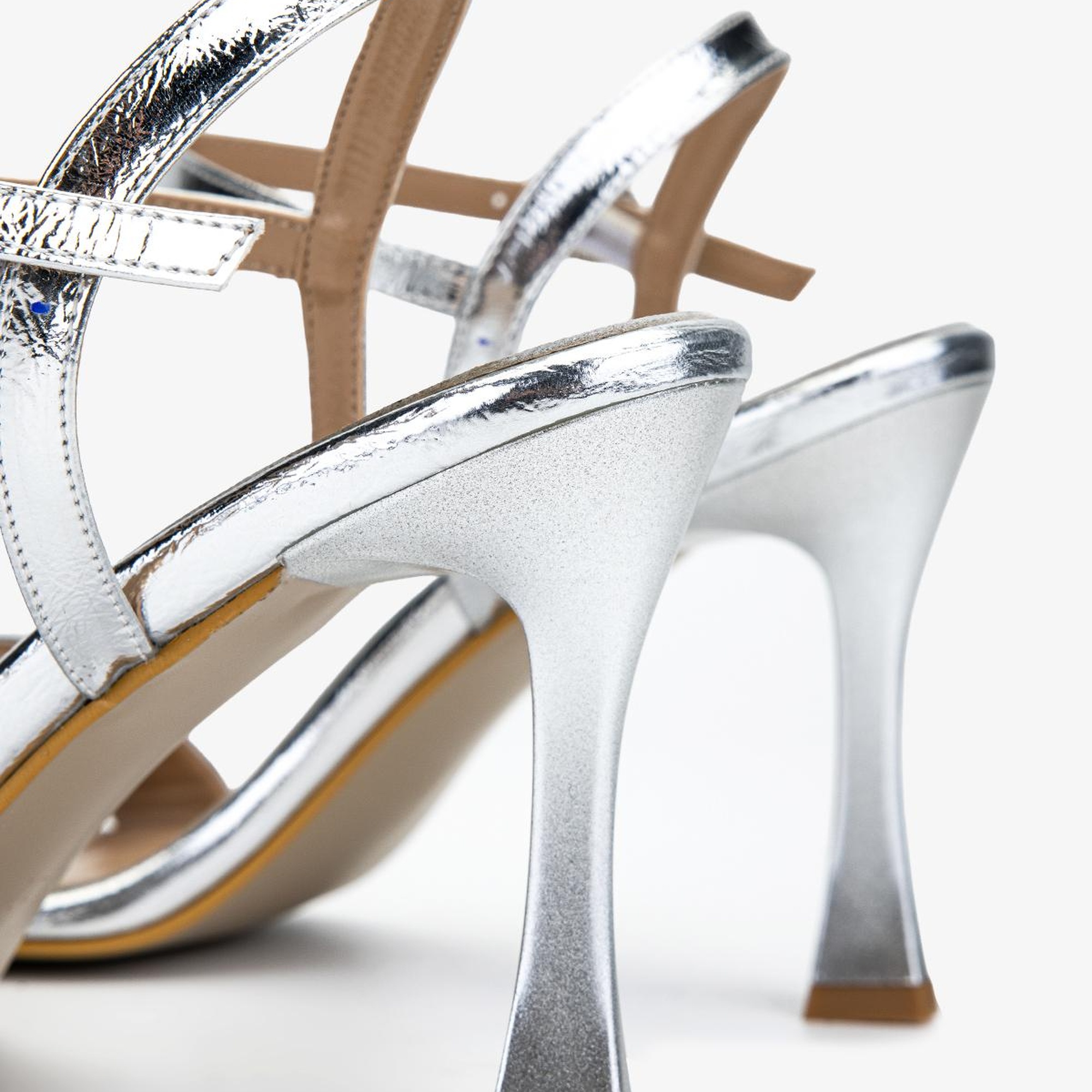 Valmenti Kadın Lame Topuklu Ayakkabı