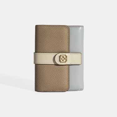  Kadın Vizon / Mavi Deri Cüzdan