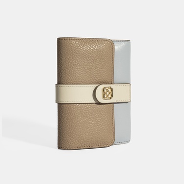  Kadın Vizon / Mavi Deri Cüzdan