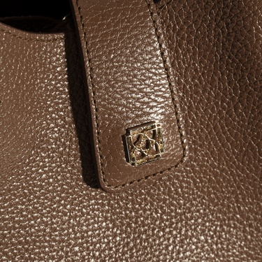  Kadın Kahve Deri Omuz Çantası