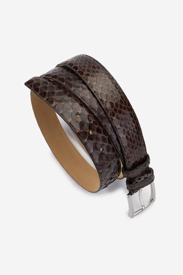  Valmenti Erkek Hakiki Deri Kahverengi Kemer