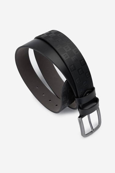  Valmenti Erkek Hakiki Deri Siyah Deri Spor Kemer