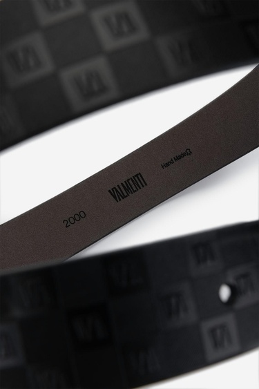  Valmenti Erkek Hakiki Deri Siyah Deri Spor Kemer