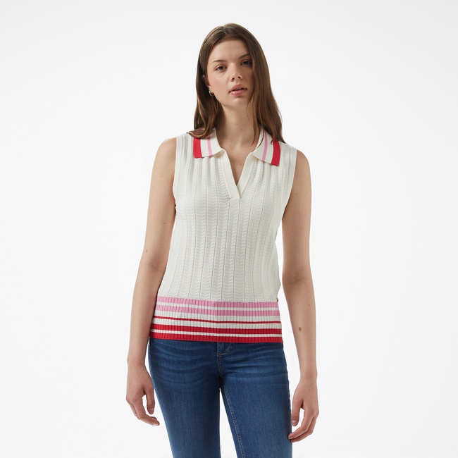  Liu Jo Kadın Beyaz Triko