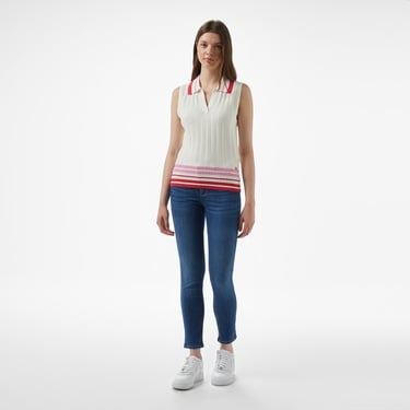  Liu Jo Kadın Beyaz Triko