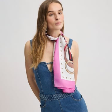  Liu Jo Kadın Pembe Şal