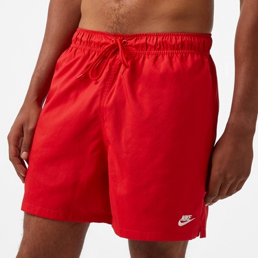  Nike Club Flow Erkek Kırmızı Şort