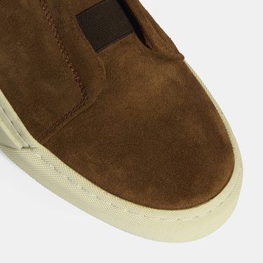  Erkek Taba Süet Deri Günlük Ayakkabı