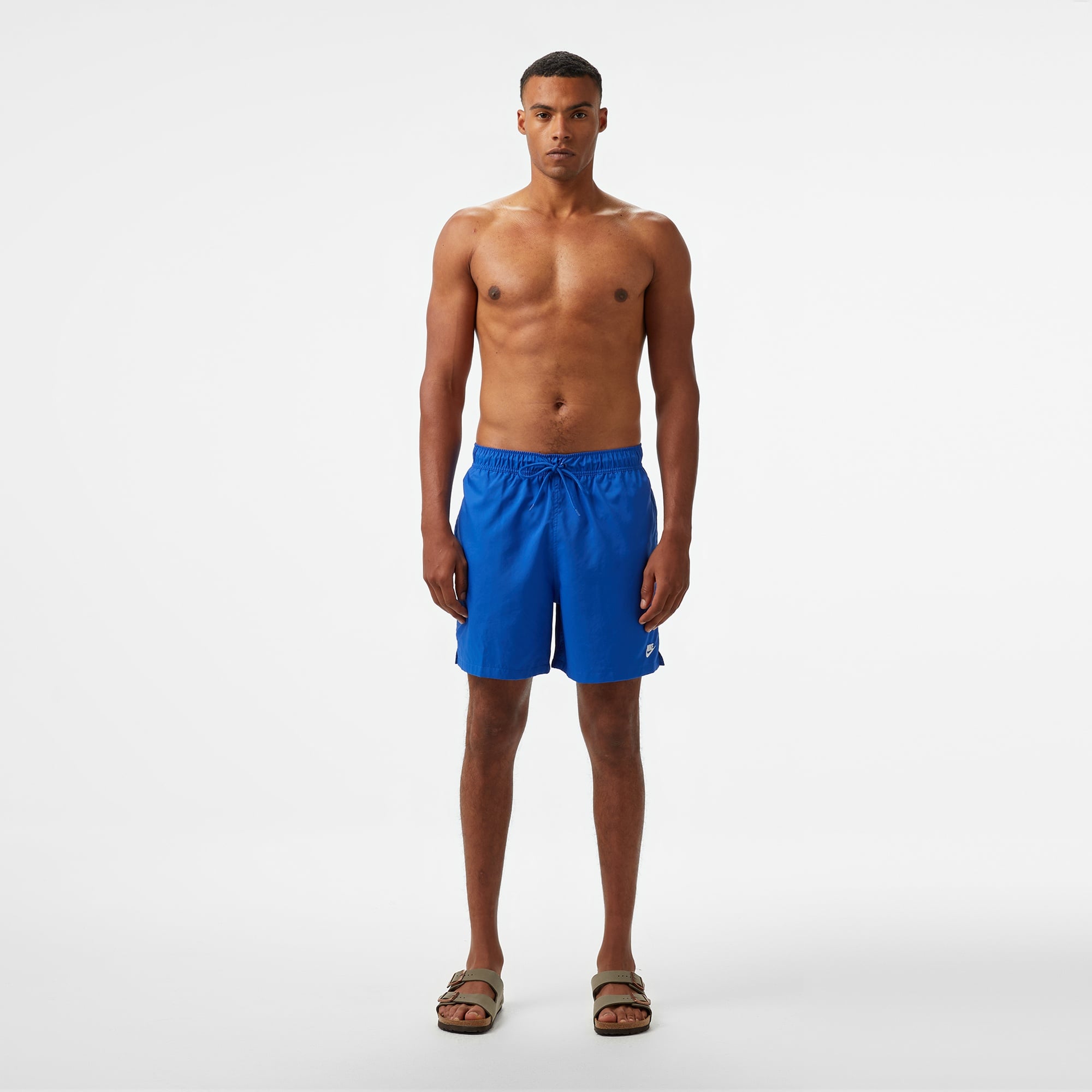 Nike Club Flow Erkek Mavi Şort