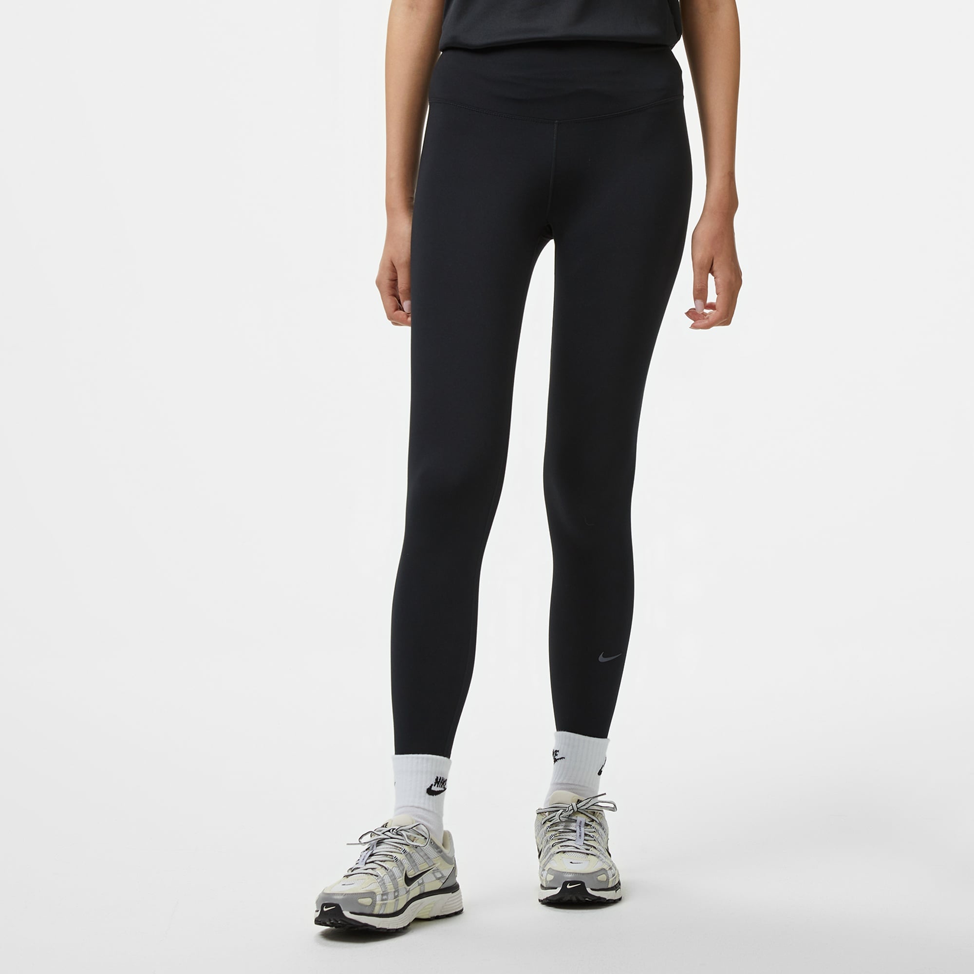 Nike Dri-Fit One High Rise 7/8 Kadın Siyah Tayt