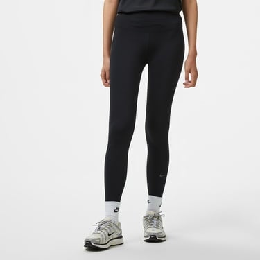  Nike Dri-Fit One High Rise 7/8 Kadın Siyah Tayt