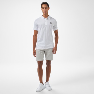  Karl Lagerfeld Erkek Beyaz Polo