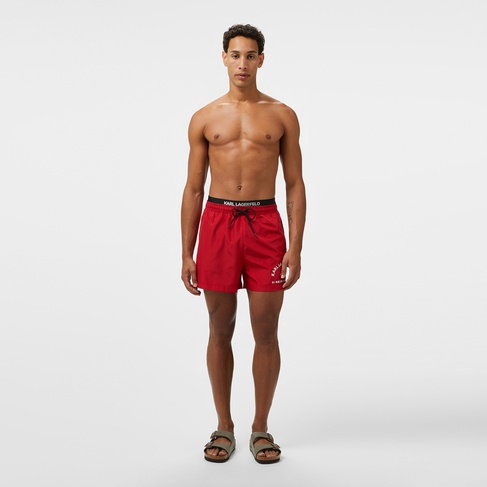 Karl Lagerfeld Erkek Kırmızı Mayo Şort
