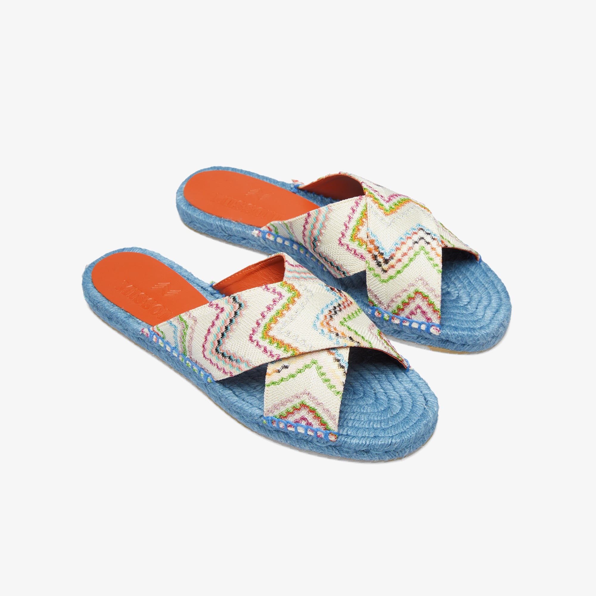 Missoni Kadın Mavi Terlik