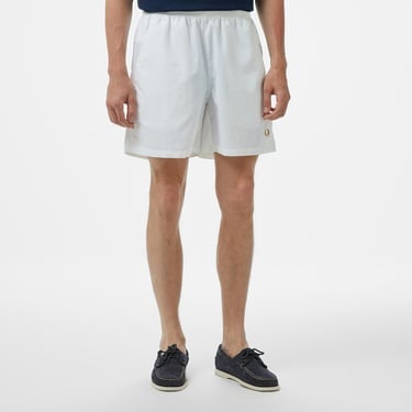  Fred Perry On Court Erkek Beyaz Şort