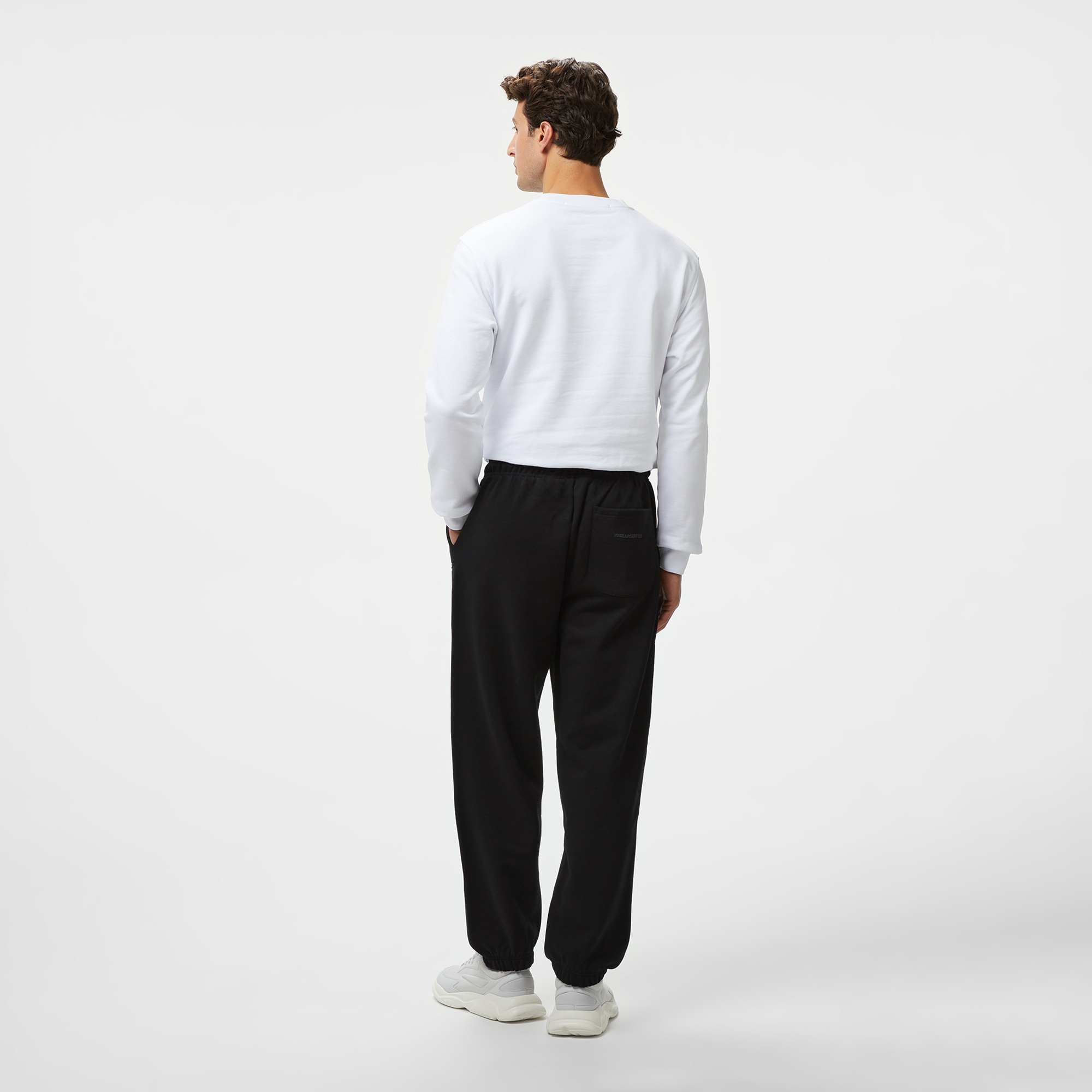 Karl Lagerfeld Erkek Siyah Eşofman Altı