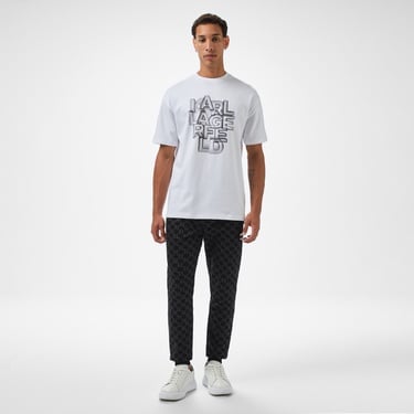  Karl Lagerfeld Erkek Renkli T-Shirt