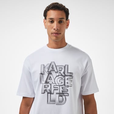  Karl Lagerfeld Erkek Renkli T-Shirt
