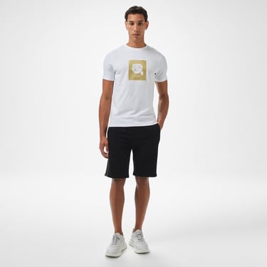  Karl Lagerfeld Erkek Beyaz T-Shirt