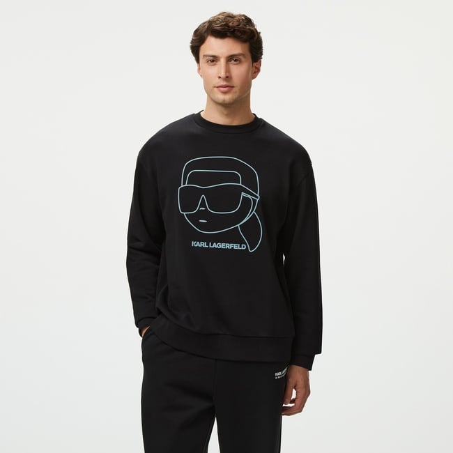  Karl Lagerfeld Erkek Renkli Sweatshirt