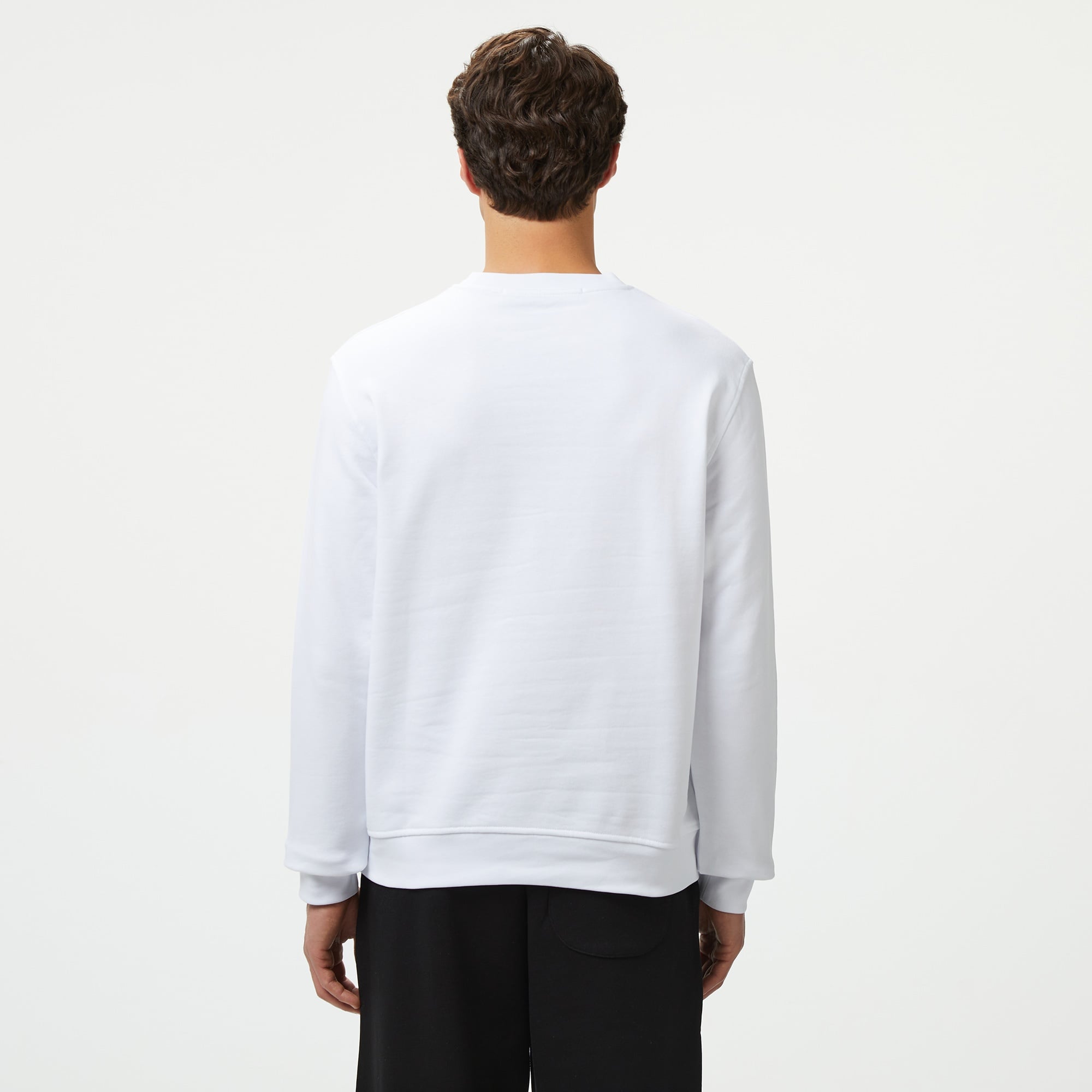 Karl Lagerfeld Erkek Beyaz Sweatshirt