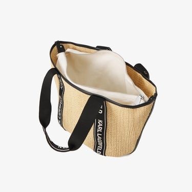 Karl Lagerfeld Kadın Bej Plaj Çantası
