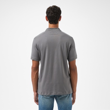  Karl Lagerfeld Erkek Gri Polo