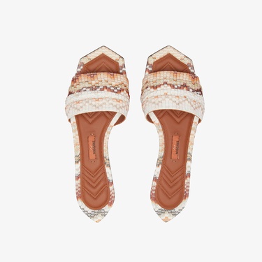  Missoni Kadın Renkli Terlik