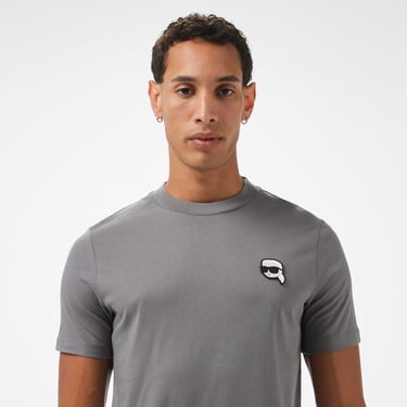  Karl Lagerfeld Erkek Gri T-Shirt