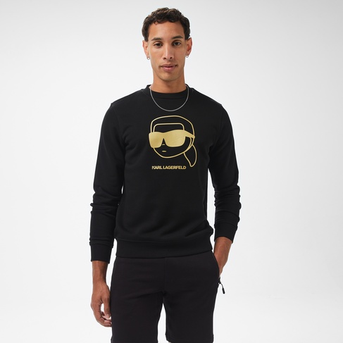  Karl Lagerfeld Erkek Siyah Sweatshirt