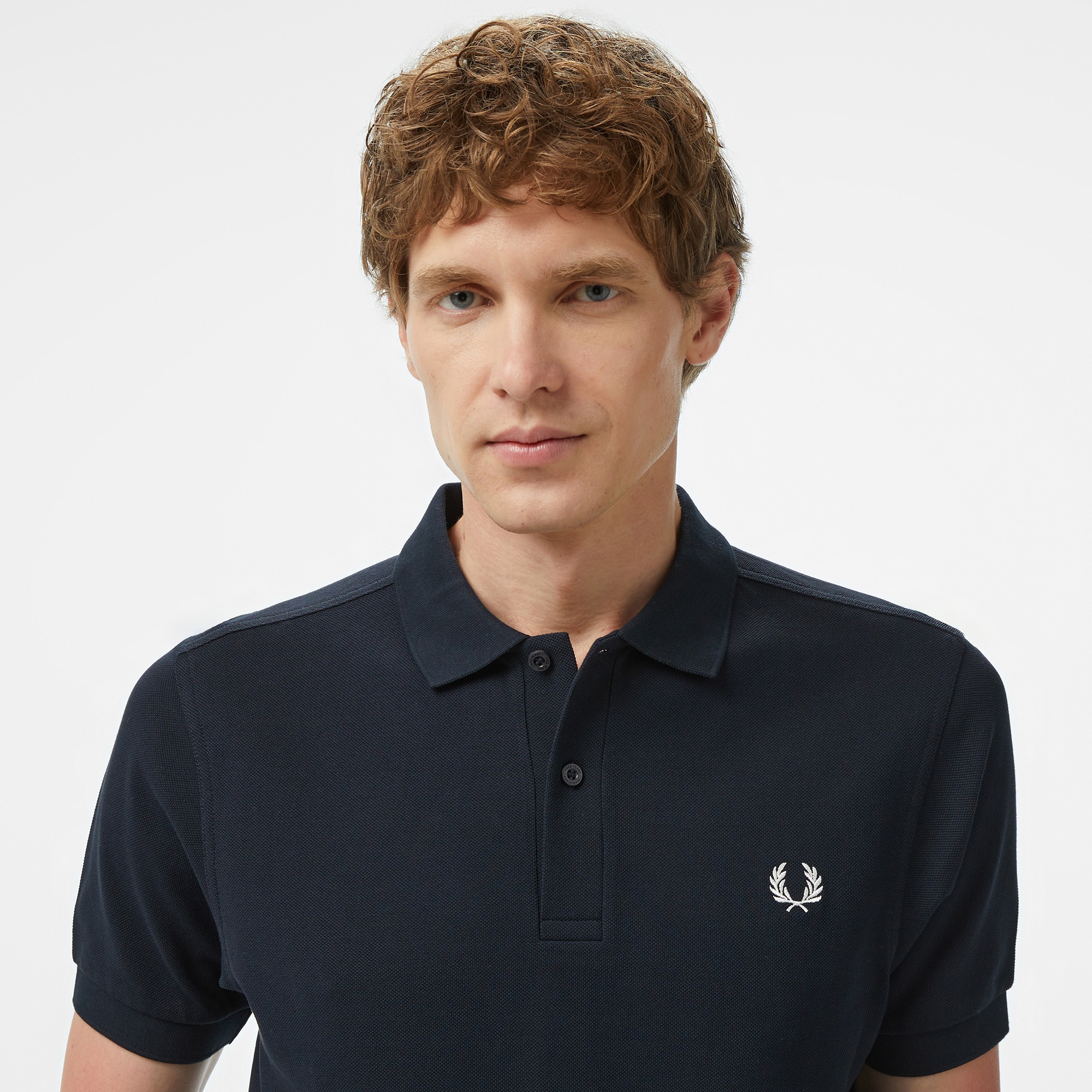 Fred Perry  Erkek Lacivert T-Shirt