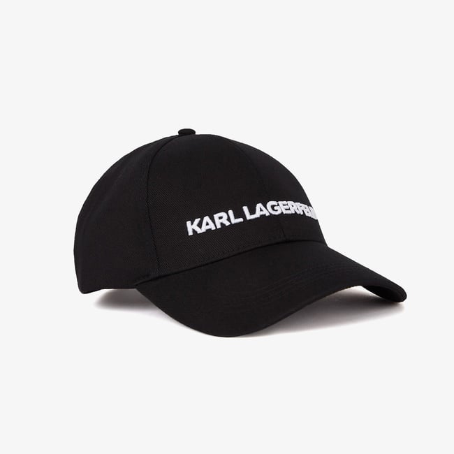  Karl Lagerfeld Kadın Siyah Şapka