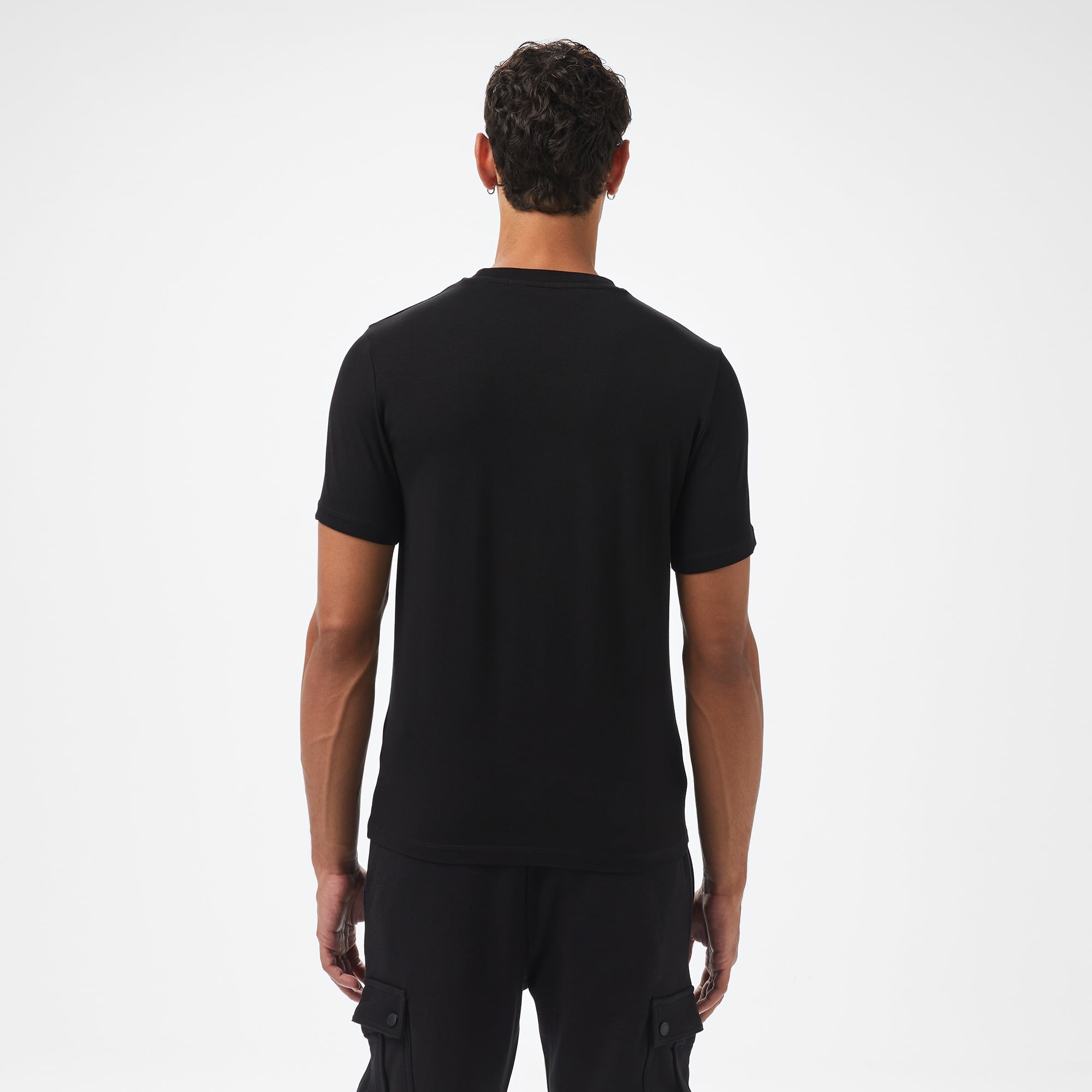 Karl Lagerfeld Erkek Siyah T-Shirt