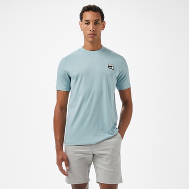  Karl Lagerfeld Erkek Mavi T-Shirt