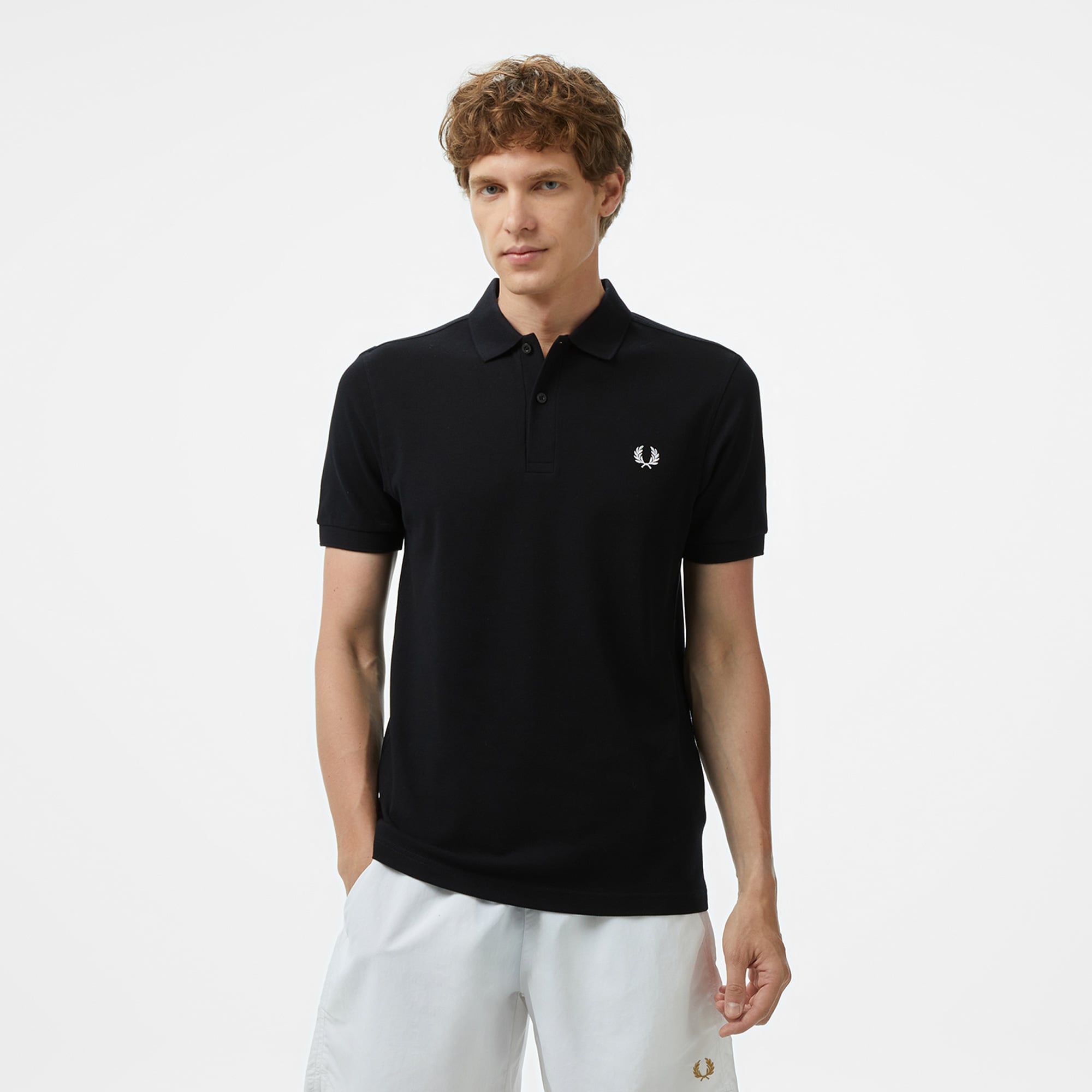  Fred Perry  Erkek Siyah T-Shirt