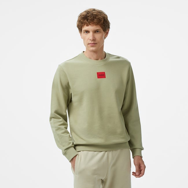  Hugo Diragol 212 Erkek Yeşil Sweatshirt
