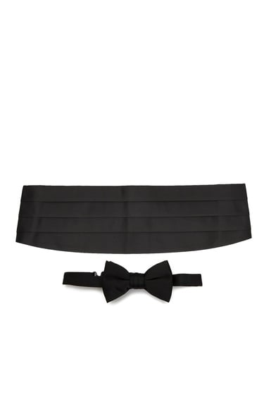  Network Erkek Siyah Papyon Kuşak