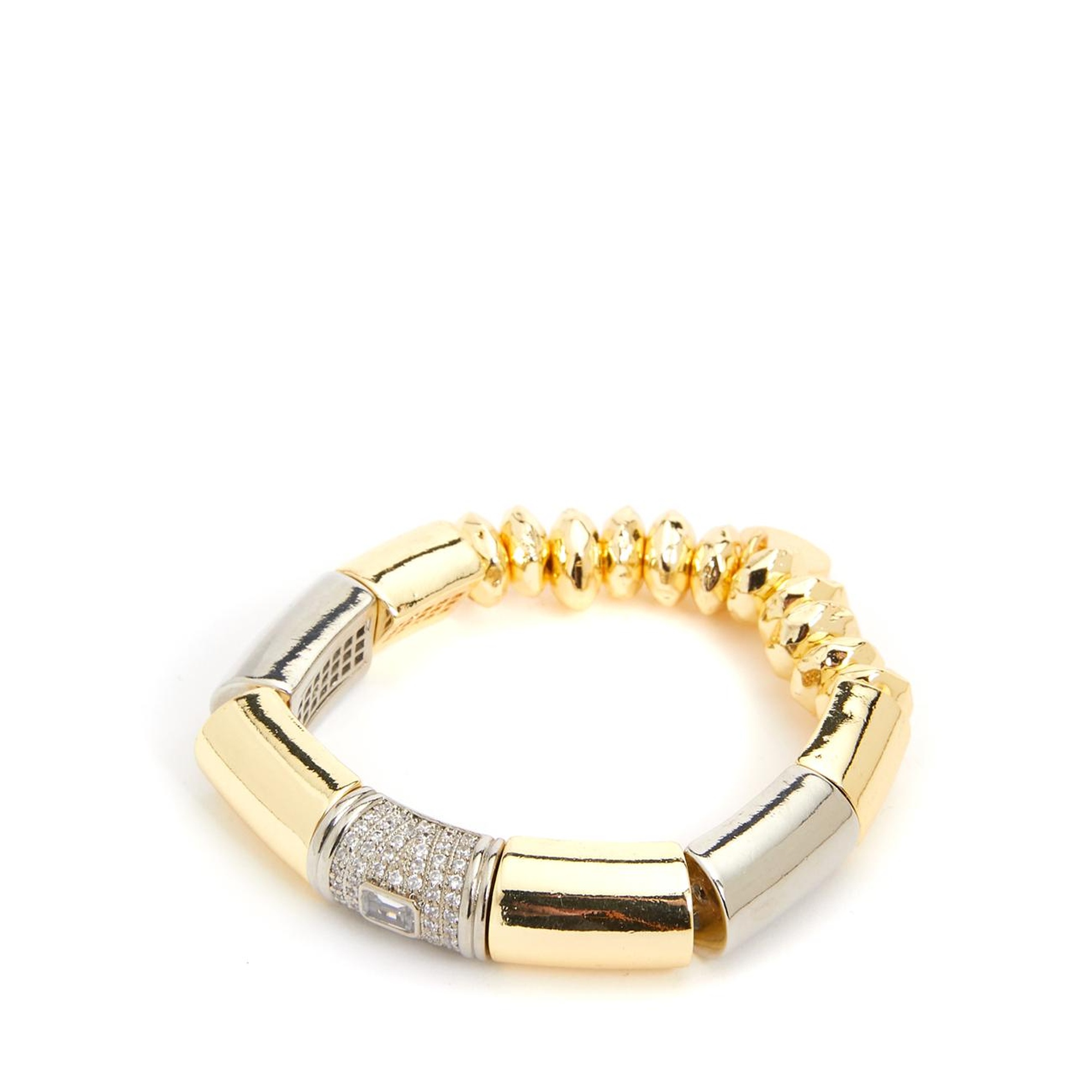 Network Kadın Gümüş Altın Rengi Bileklik