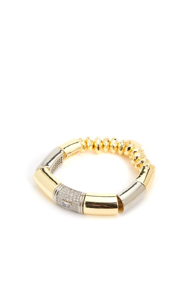  Network Kadın Gümüş Altın Rengi Bileklik